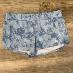 AFTCO Impact Camo Shorts Womens M Blue Airy Acid Fishing Performance